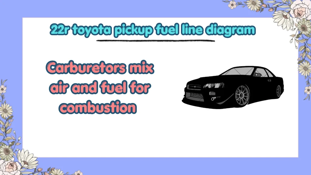 How Does the Toyota 22R Fuel System Work