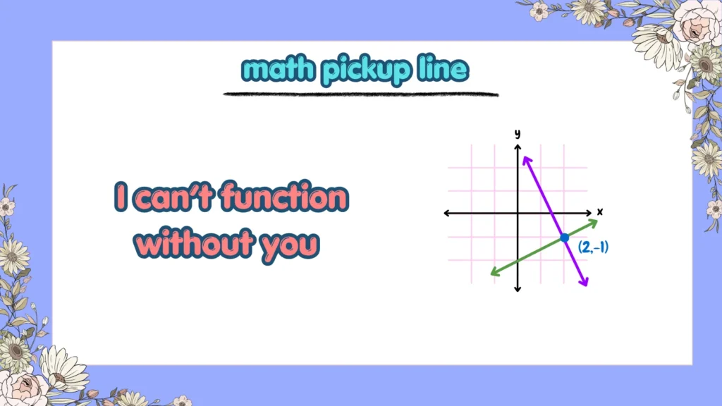 What Are Funny Algebra Pickup Lines