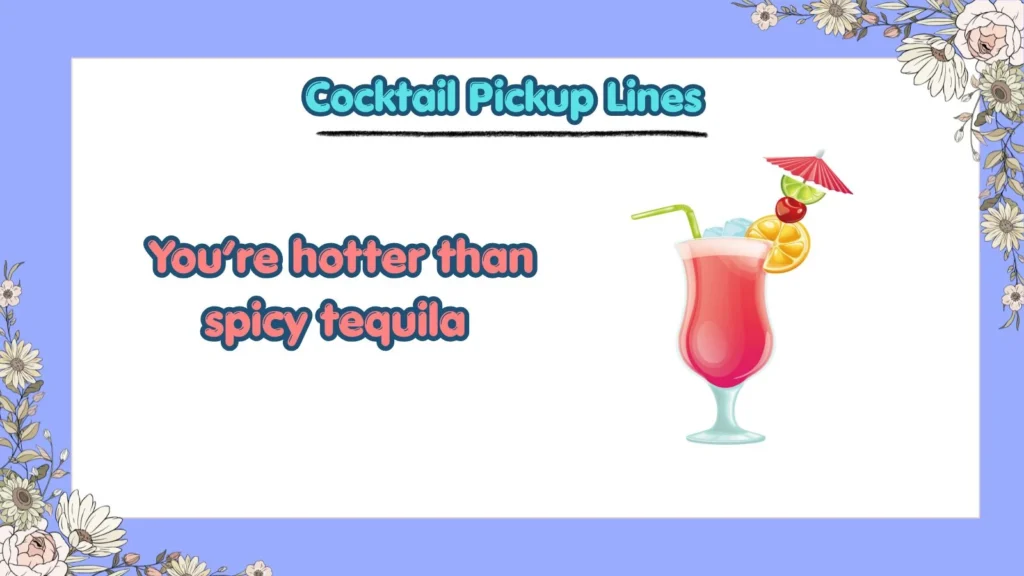 Which Cocktail Pickup Lines Work on Tinder