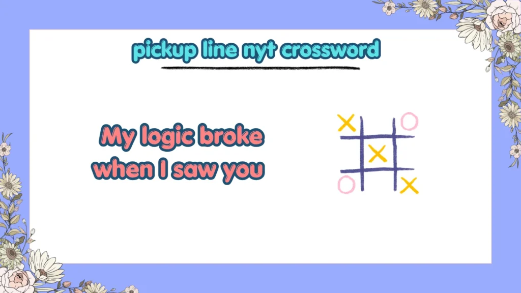 Which funny pickup line NYT crossword jokes go viral in 2026