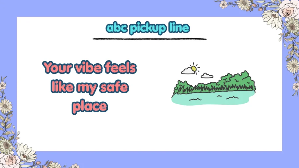 abc pickup line