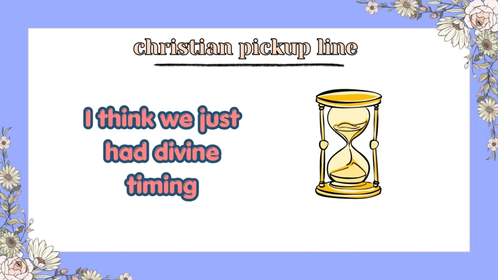 christian pickup line