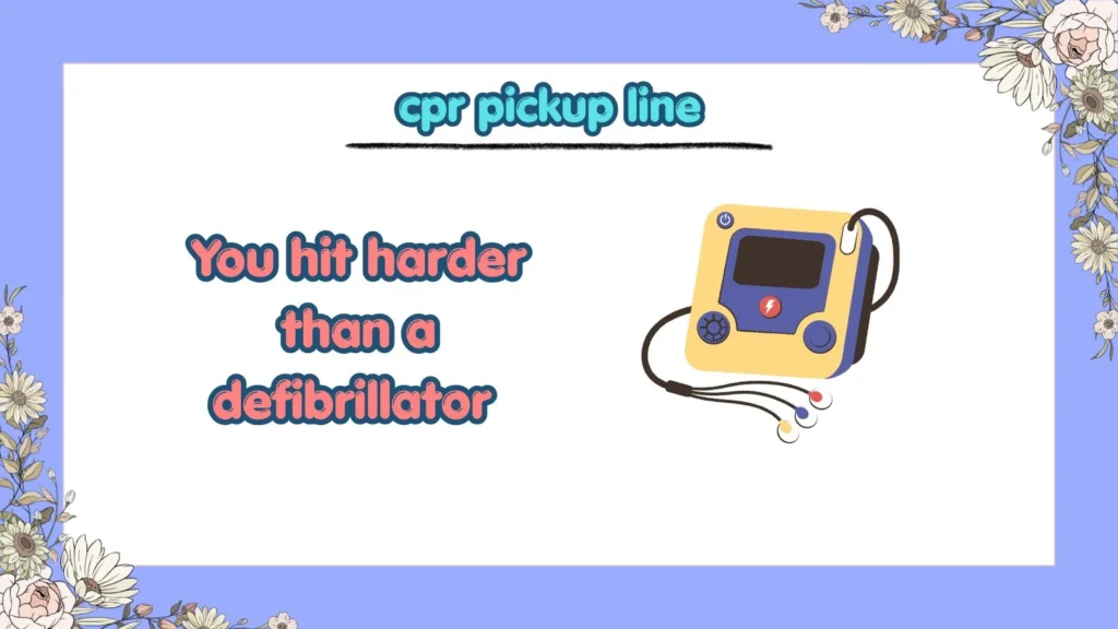 cpr pickup line