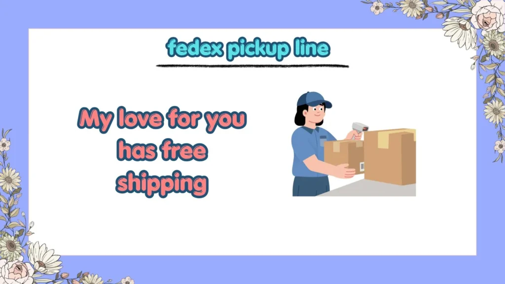 fedex pickup line