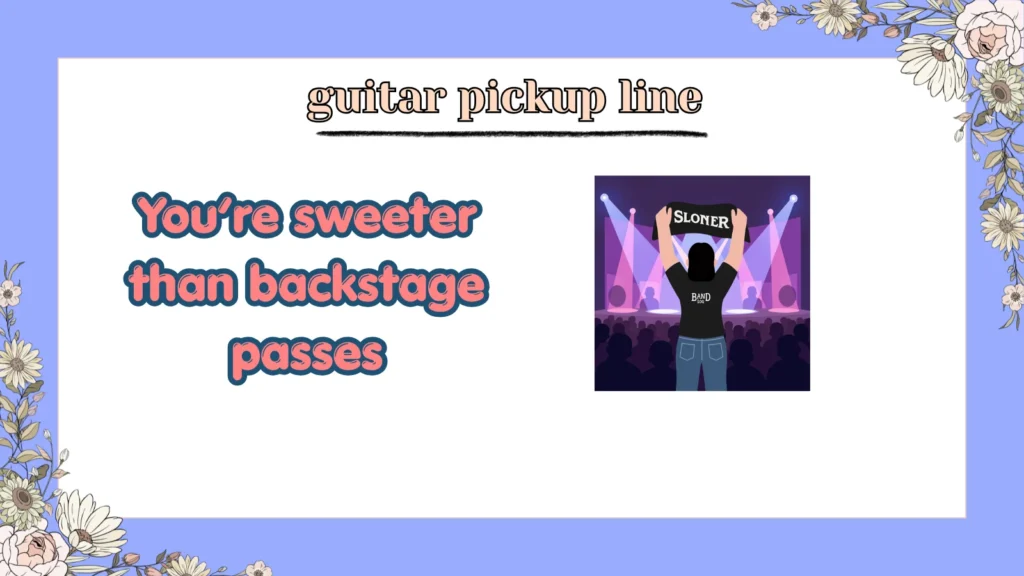 guitar pickup line