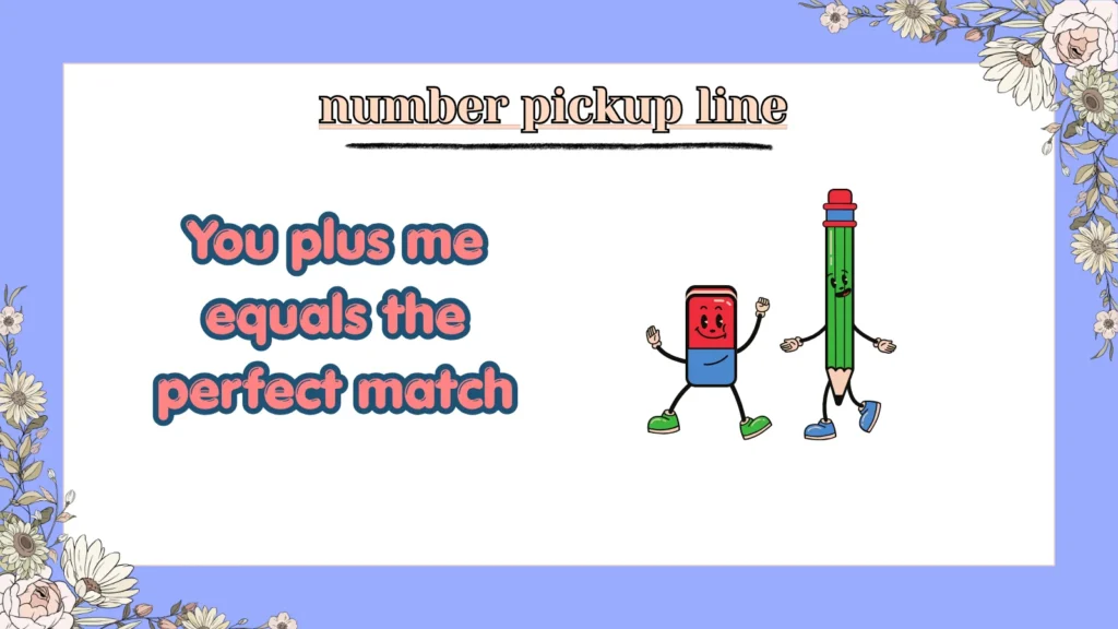 number pickup line