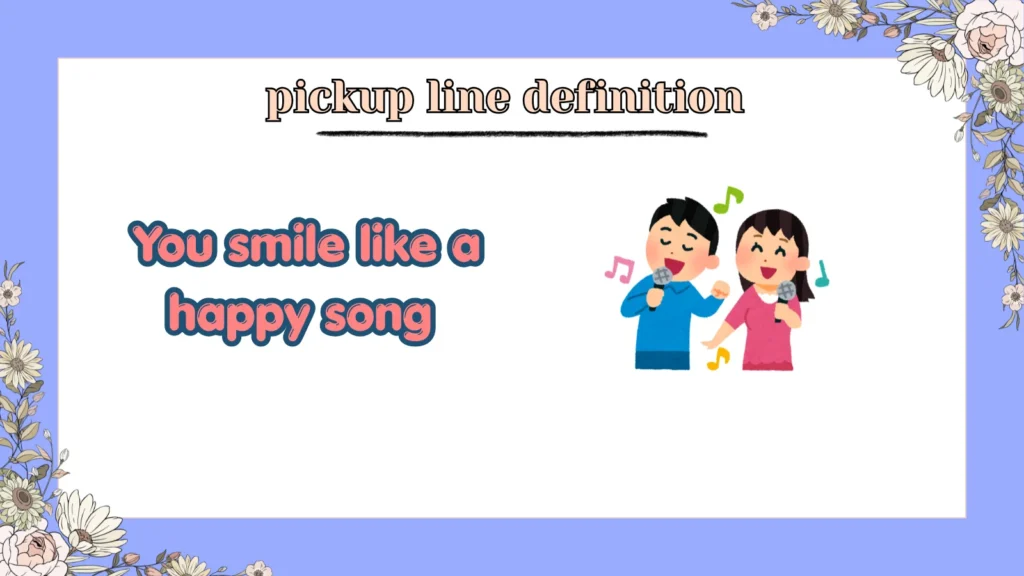 pickup line definition