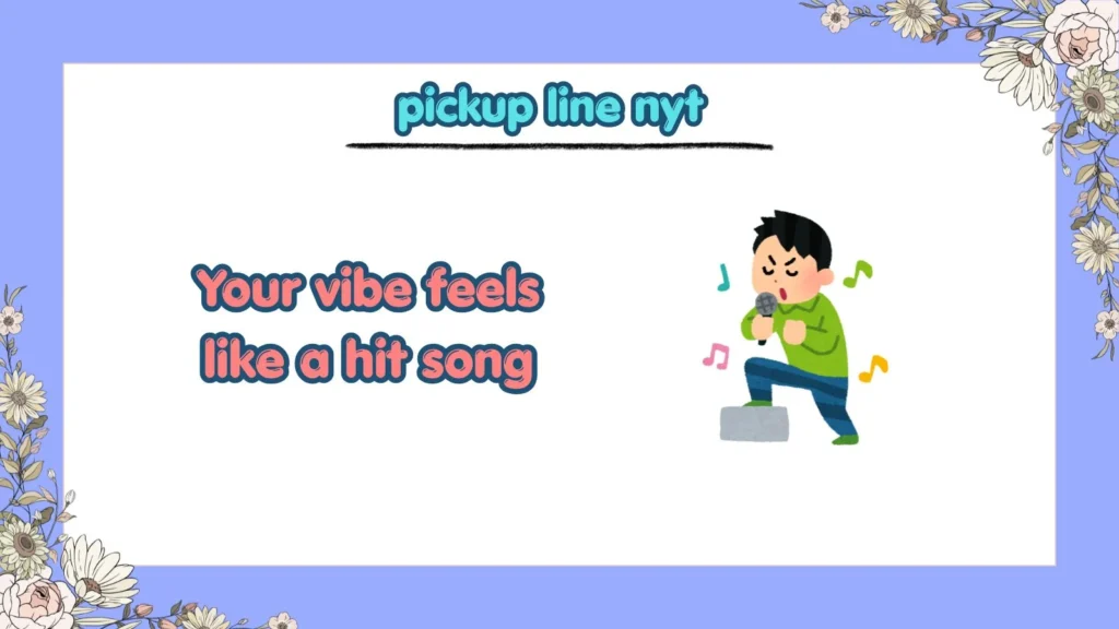 pickup line nyt